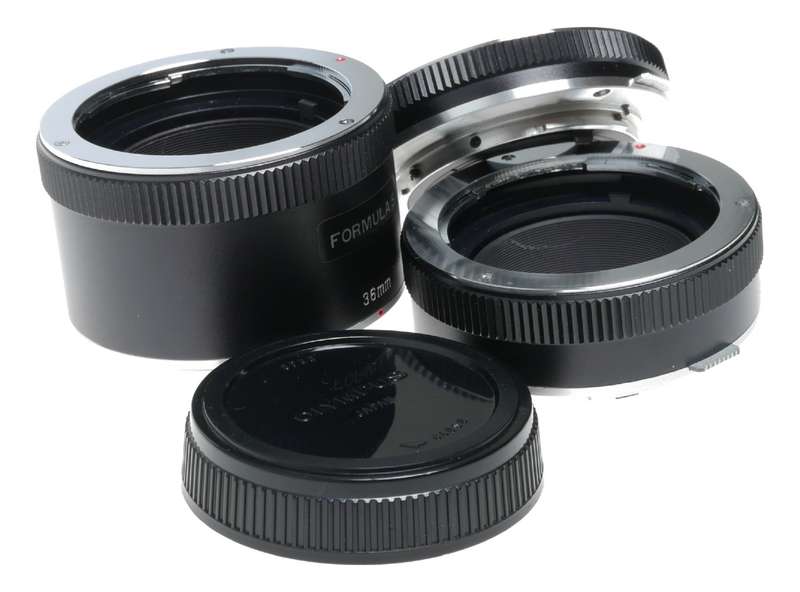 Formula 5 Automatic extension tube set 12, 20, 36 O/OM Olympus