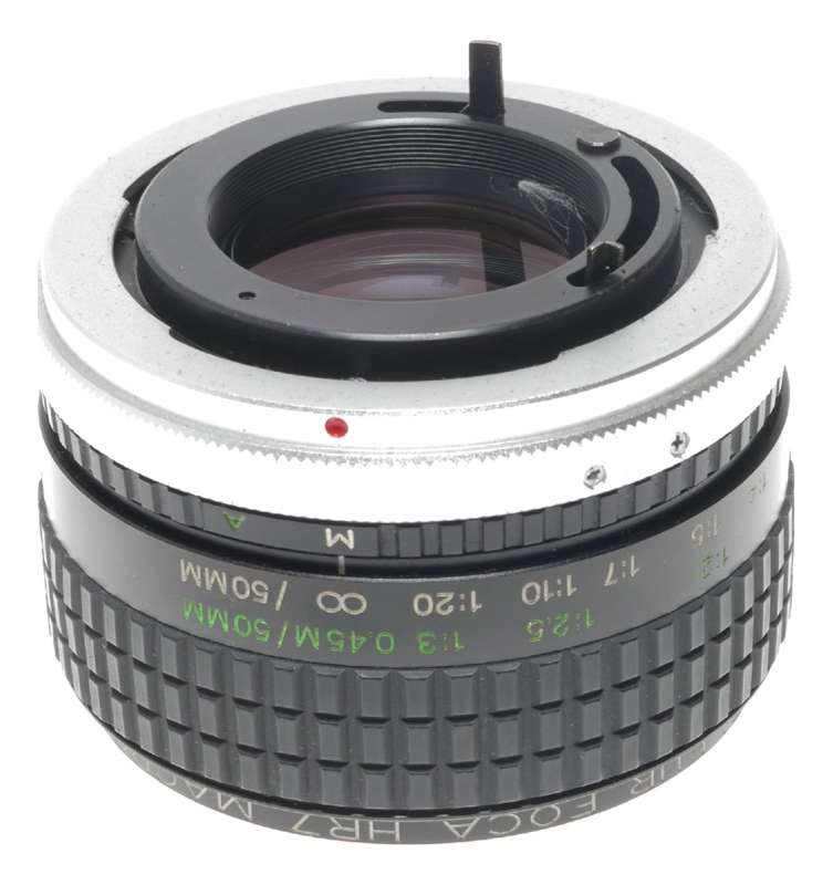 FOCA HR7 Macro CFE Doubler Canon FD mount 50mm lens adapter