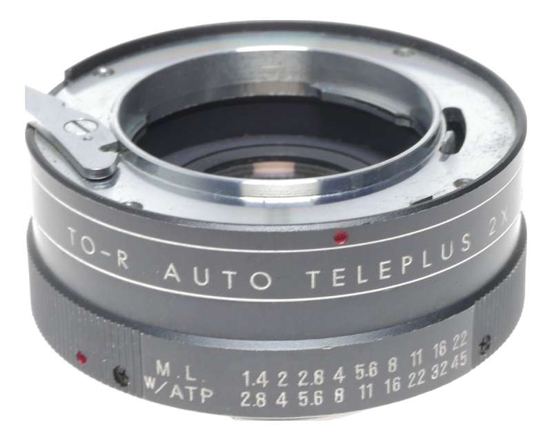 TO-R Variable Auto Teleplus 2x 3x Bayonet lens mount adapter