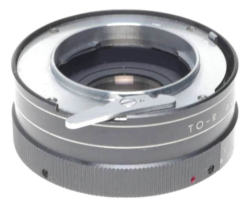 TO-R Variable Auto Teleplus 2x 3x Bayonet lens mount adapter