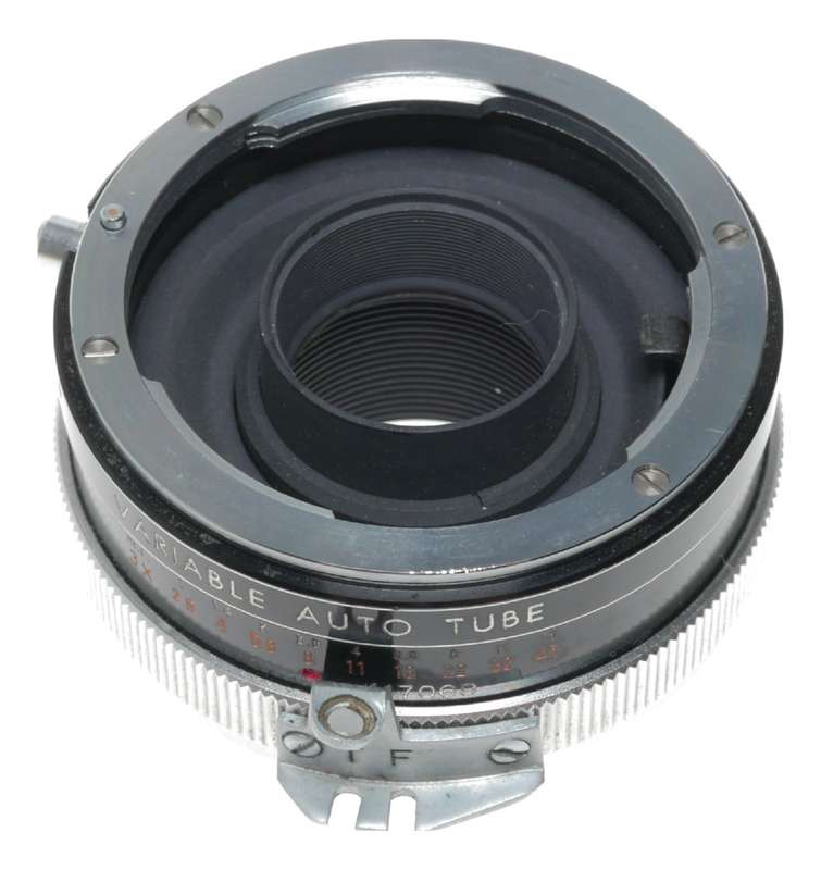 Variable Auto TF tube Nikon F lens accessory adapter mount