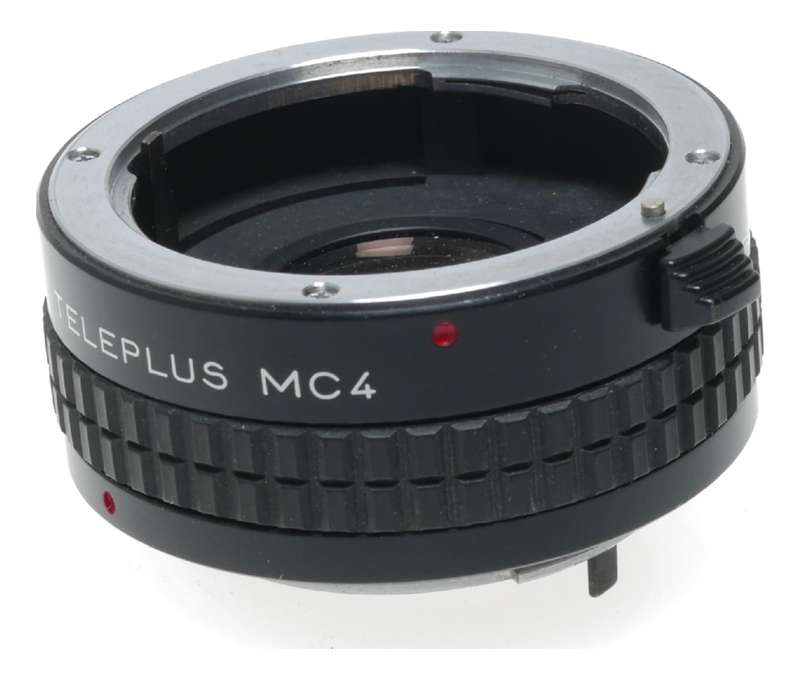 Kenko 2x APK Teleplus MC4 Pentax K bayonet mount lens converter