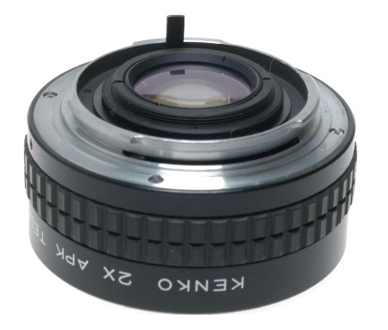 Kenko 2x APK Teleplus MC4 Pentax K bayonet mount lens converter