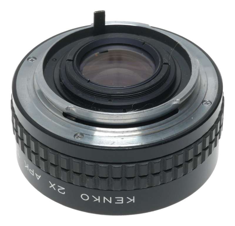 Kenko 2x APK Teleplus MC4 Pentax K bayonet mount lens converter