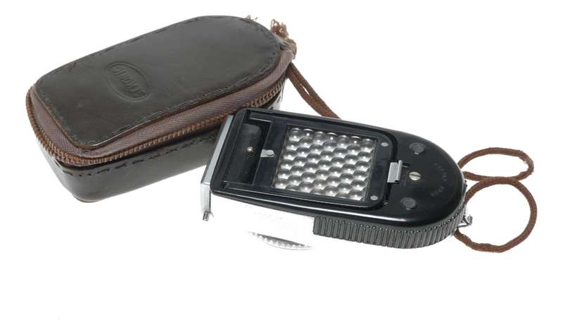 Sekonic light exposure meter ambient hand held leather case