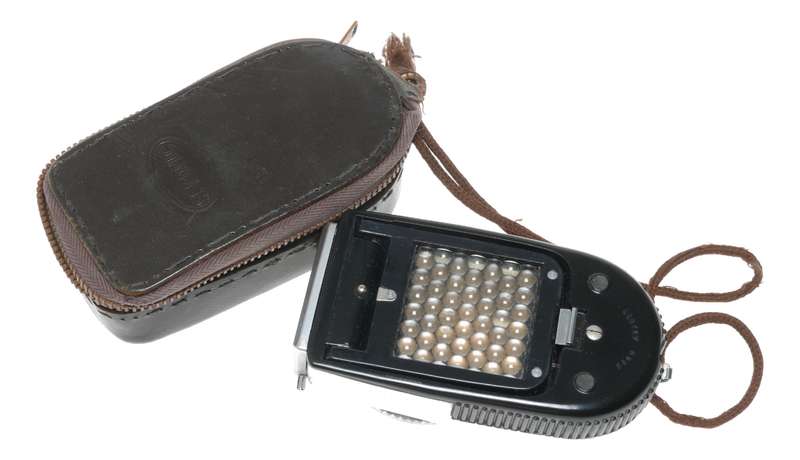 Sekonic light exposure meter ambient hand held leather case