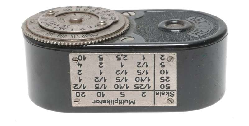Helicon light exposure vintage meter Multiplikator Cased