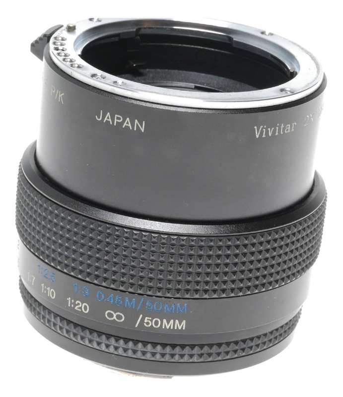 Vivitar 2x Macro Focussing Teleconverter P/K-A R-P/K doubler