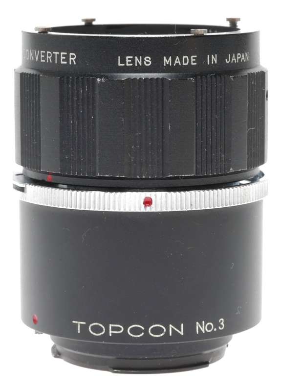 Topcon No 3 extension tube Vincor x2 Converter lens adapter mount