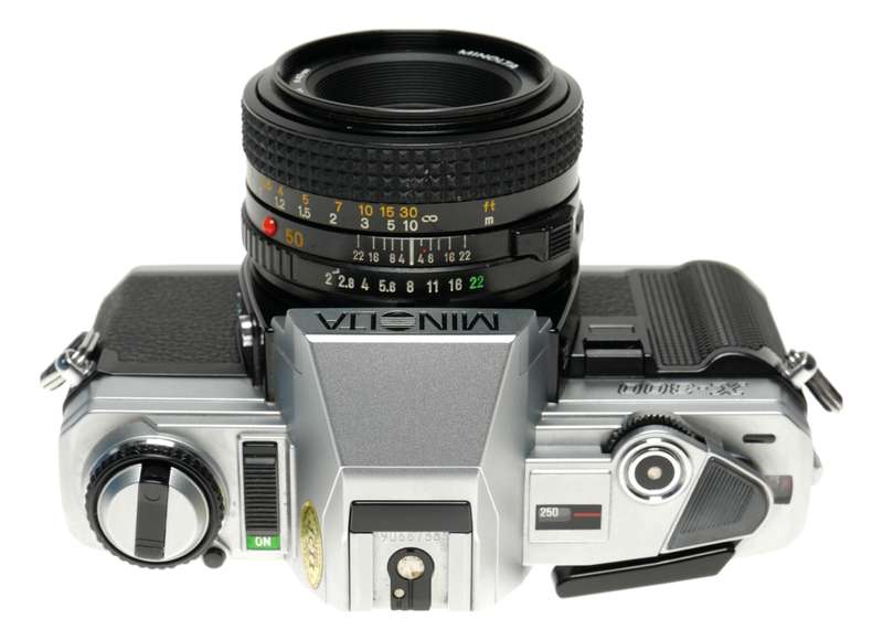 Minolta X-300 SLR vintage film camera MD Rokkor-X 50mm 1.7 set