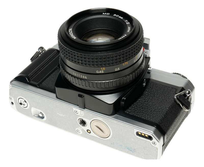 Minolta X-300 SLR vintage film camera MD Rokkor-X 50mm 1.7 set