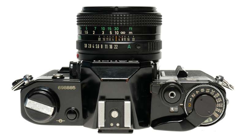 Canon AE-1 SLR vintage camera set FD 1:1.8 f=50mm S.C lens set - Canon