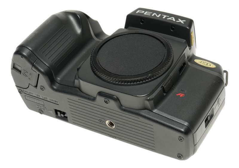 Pentax SF7 vintage 35mm black film camera body SLR AF Clean