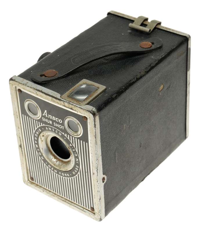 Ansco Shur shot Binghamton New York Box camera vintage film