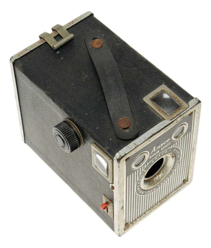 Ansco Shur shot Binghamton New York Box camera vintage film