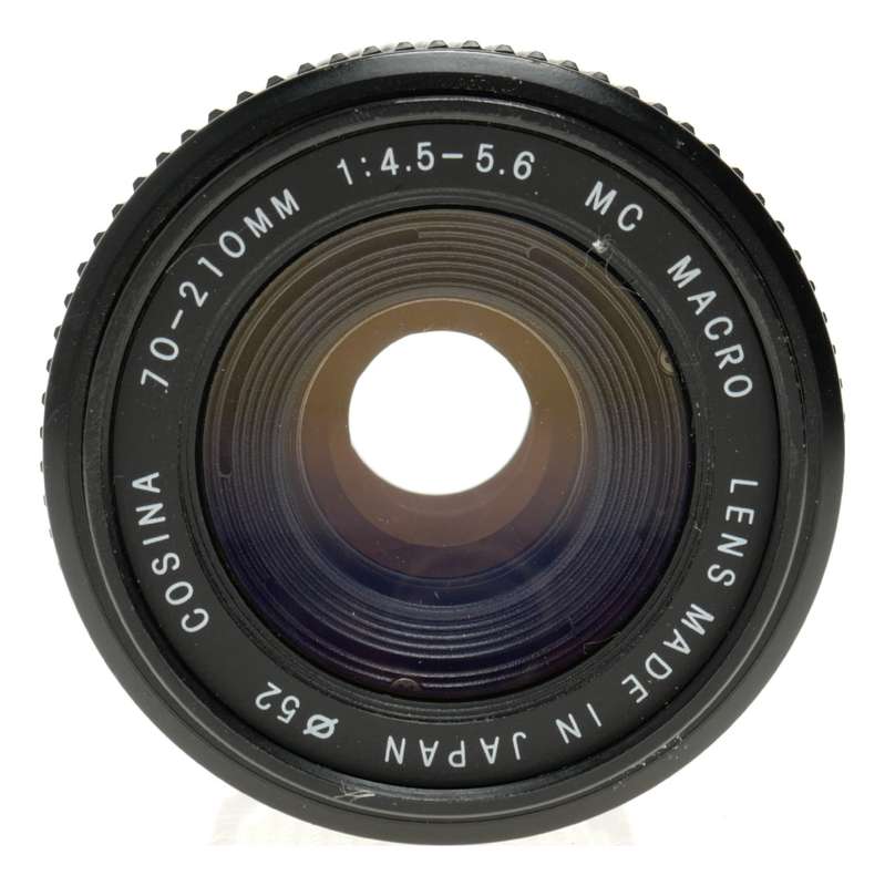 Cosina 70-210mm 1:4.5-5.6 MC Macro Zoom vintage lens