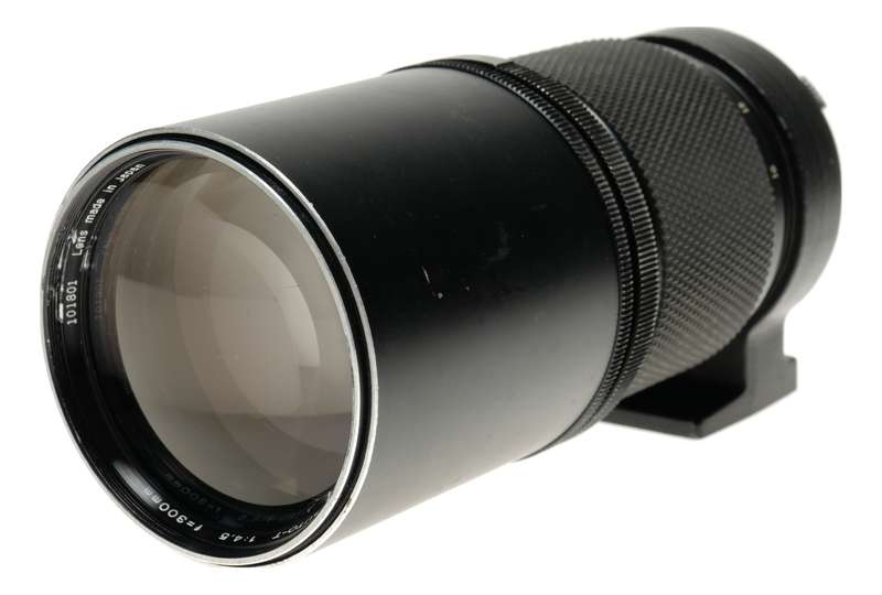 Olympus Prime 4.5/300 Zuiko 300mm f/4.5 SLR vintage lens