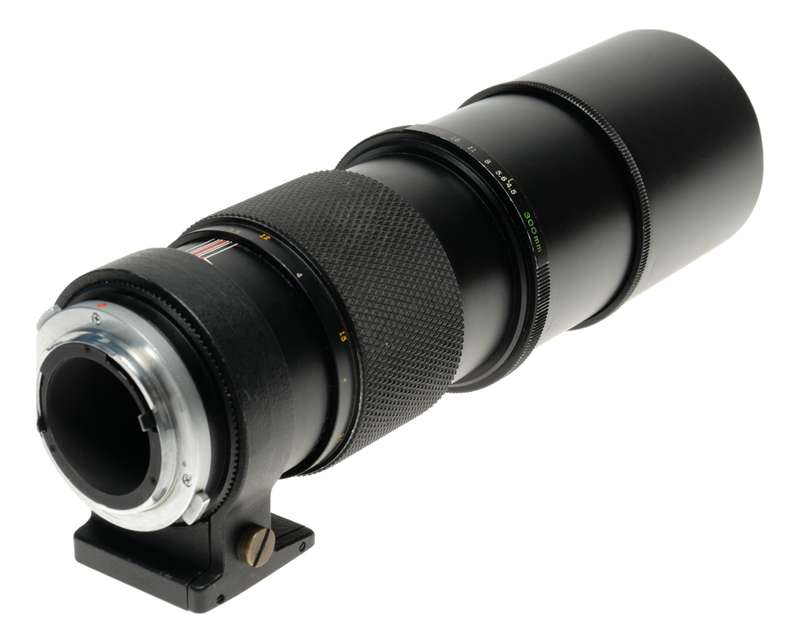 Olympus Prime 4.5/300 Zuiko 300mm f/4.5 SLR vintage lens