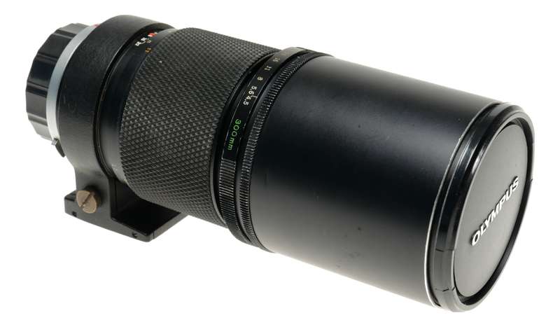 Olympus Prime 4.5/300 Zuiko 300mm f/4.5 SLR vintage lens