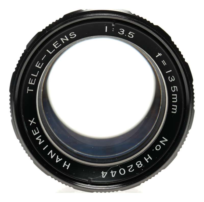 Hanimex Tele-lens 3.5/135mm 42mm screw mount f/3.5 black