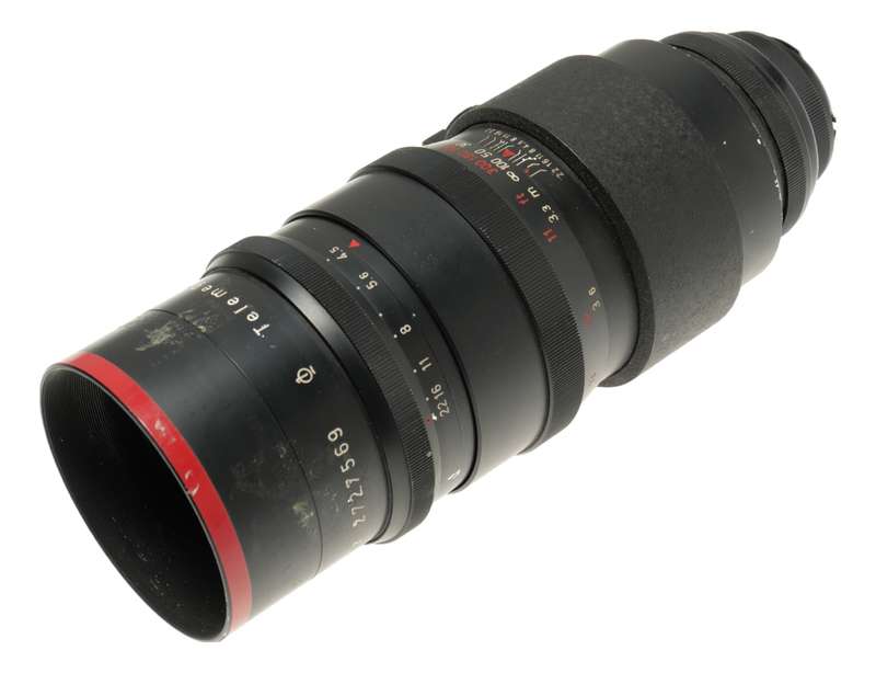 Telemegor 4.5/300mm f/4.5 vintage SLR camera lens f=300 mm
