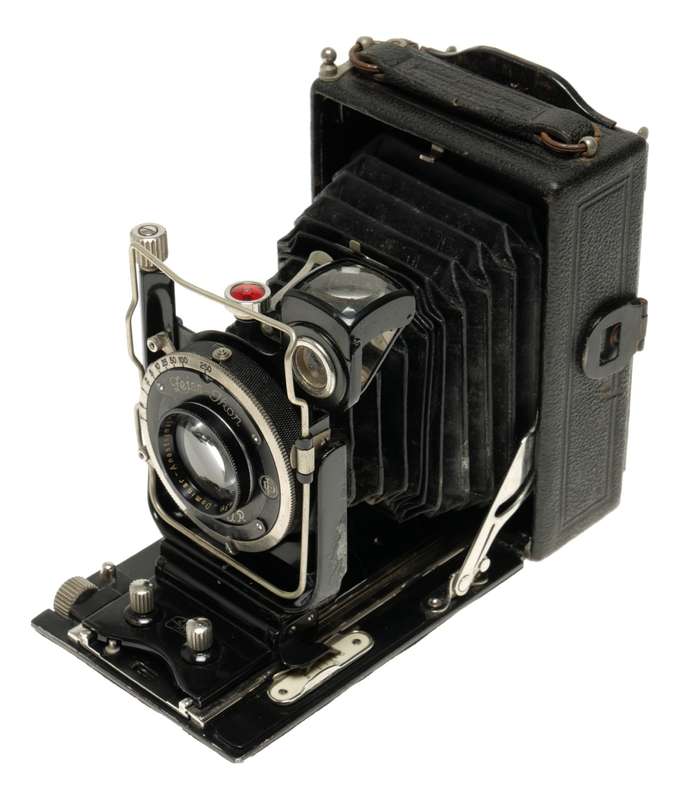 Zeiss Ikon Compur Dominar Anastigmat 4.5/120mm folding camera Bellows
