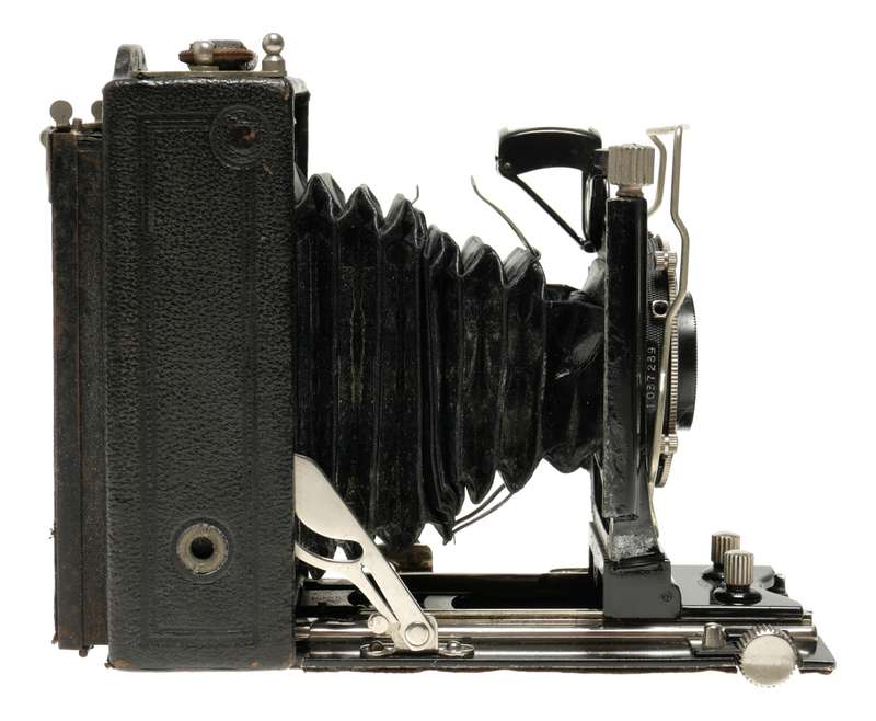 Zeiss Ikon Compur Dominar Anastigmat 4.5/120mm folding camera Bellows