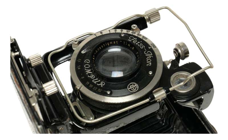 Zeiss Ikon Compur Dominar Anastigmat 4.5/120mm folding camera Bellows