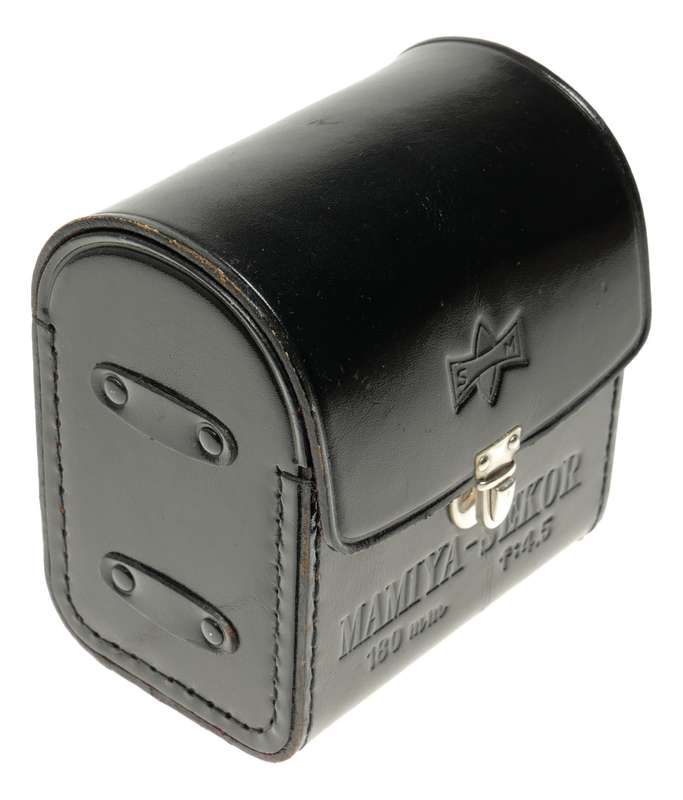 Mamiya 180mm f4.5 Sekor Black original lens case f/4.5 holder