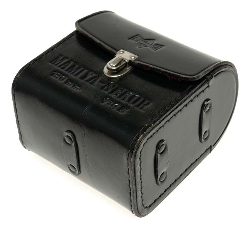 Mamiya 180mm f4.5 Sekor Black original lens case f/4.5 holder