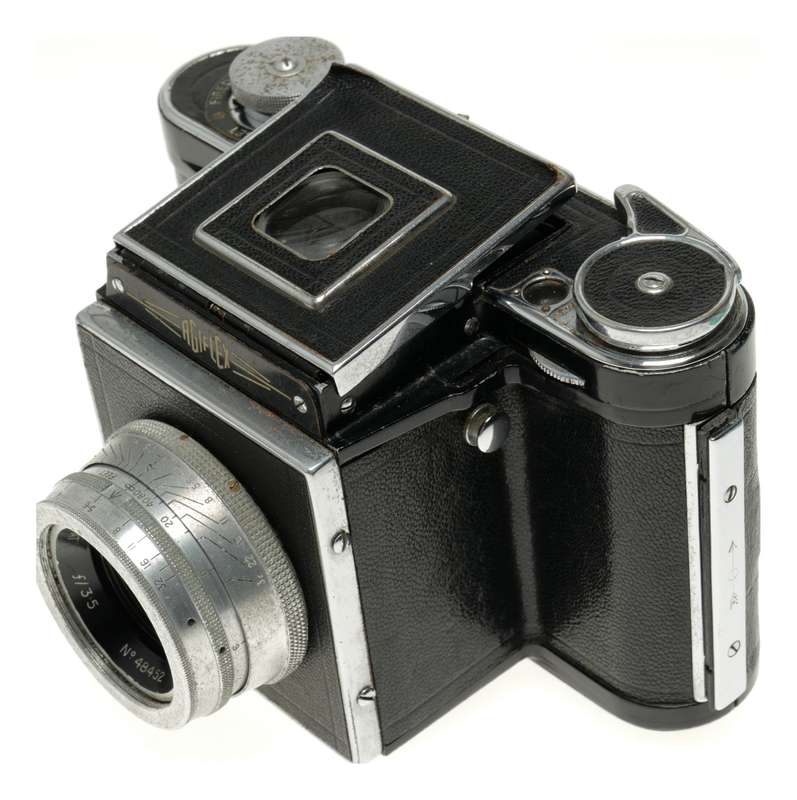 Agilux Agiflex Model II 6x6 120 Rollfilm SLR Camera f3.5 80mm