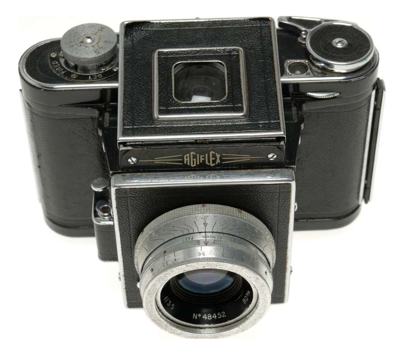 Agilux Agiflex Model II 6x6 120 Rollfilm SLR Camera f3.5 80mm