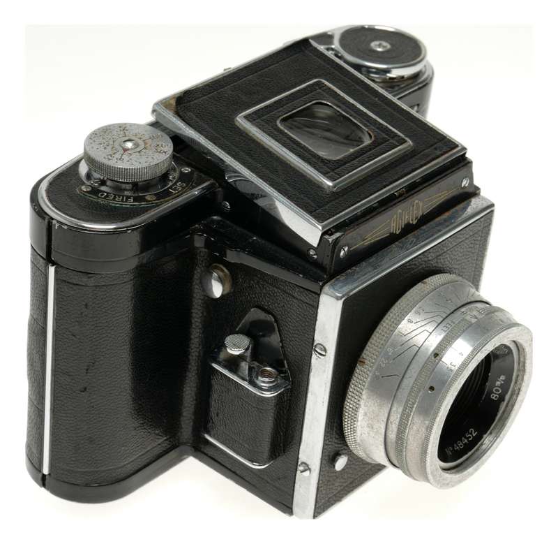 Agilux Agiflex Model II 6x6 120 Rollfilm SLR Camera f3.5 80mm