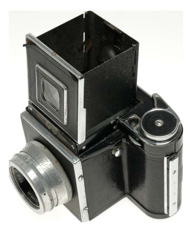 Agilux Agiflex Model II 6x6 120 Rollfilm SLR Camera f3.5 80mm