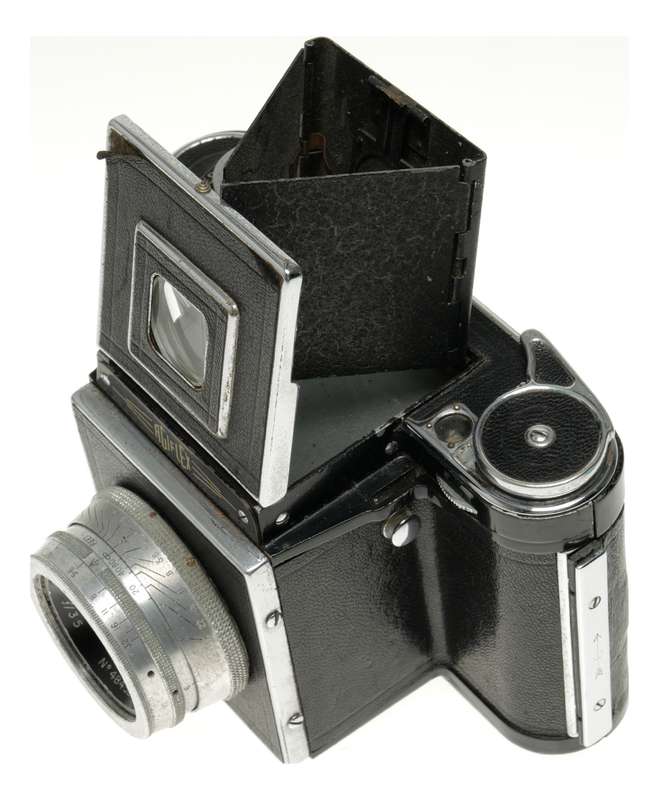 Agilux Agiflex Model II 6x6 120 Rollfilm SLR Camera f3.5 80mm