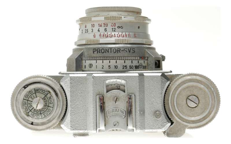 Braun Super Paxette 35mm Film RF Camera E-Staeble-Kata 2.8/45 mm`