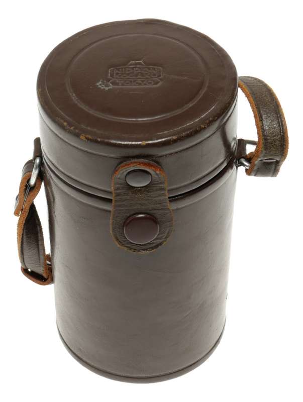 Nippon Kogaku Tokyo Original retro vintage leather lens case