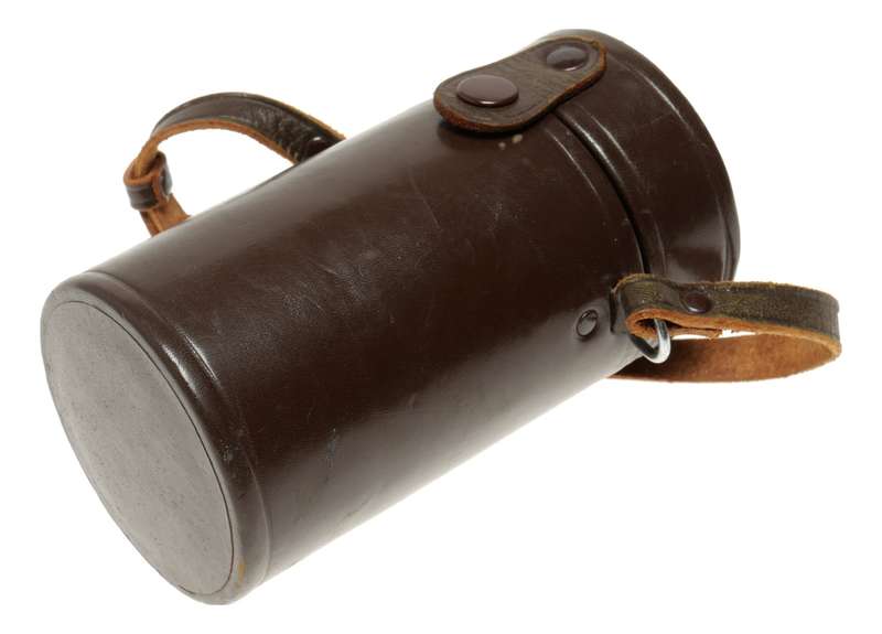 Nippon Kogaku Tokyo Original retro vintage leather lens case