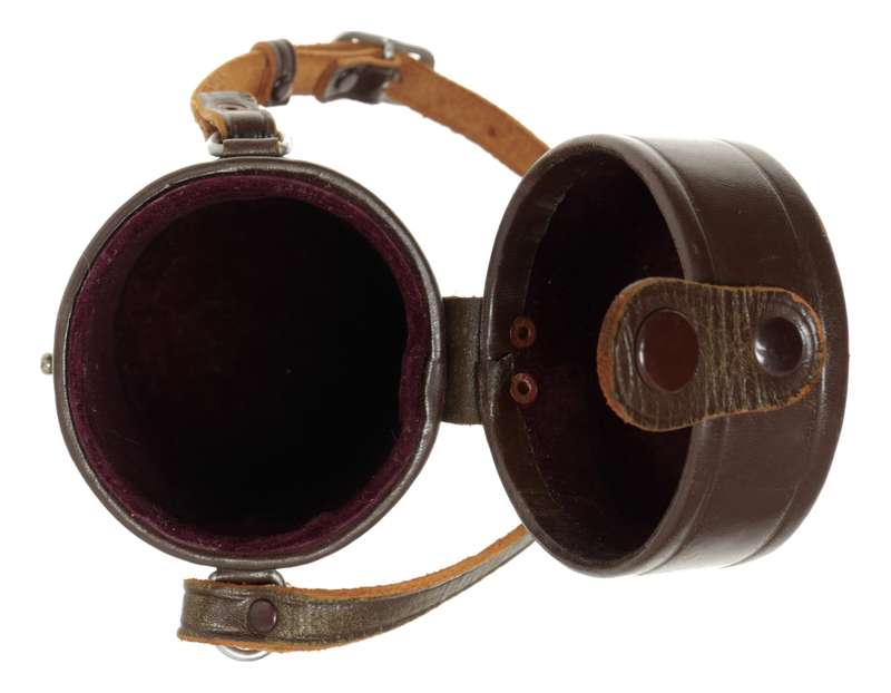 Nippon Kogaku Tokyo Original retro vintage leather lens case