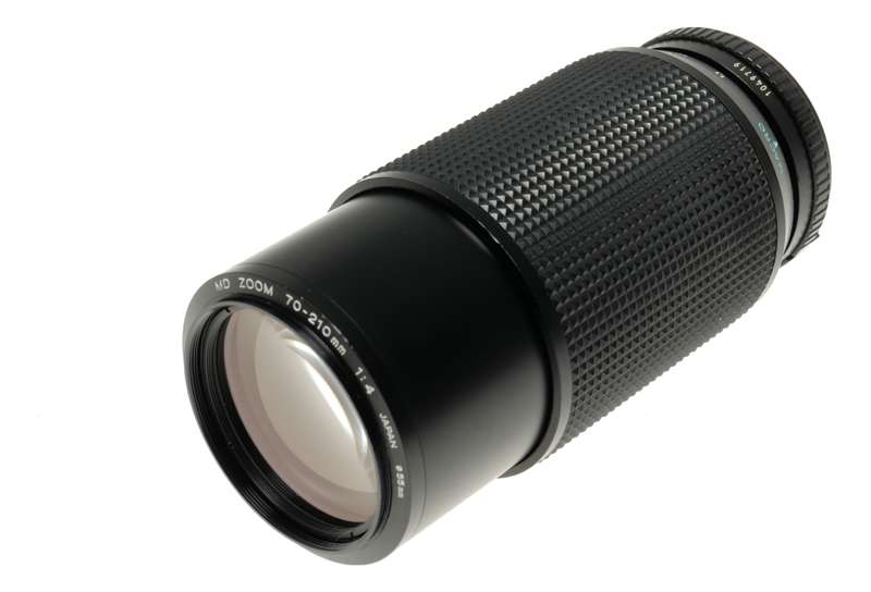 Minolta MD Zoom 70-210mm 1:4 SLR retro vintage optics