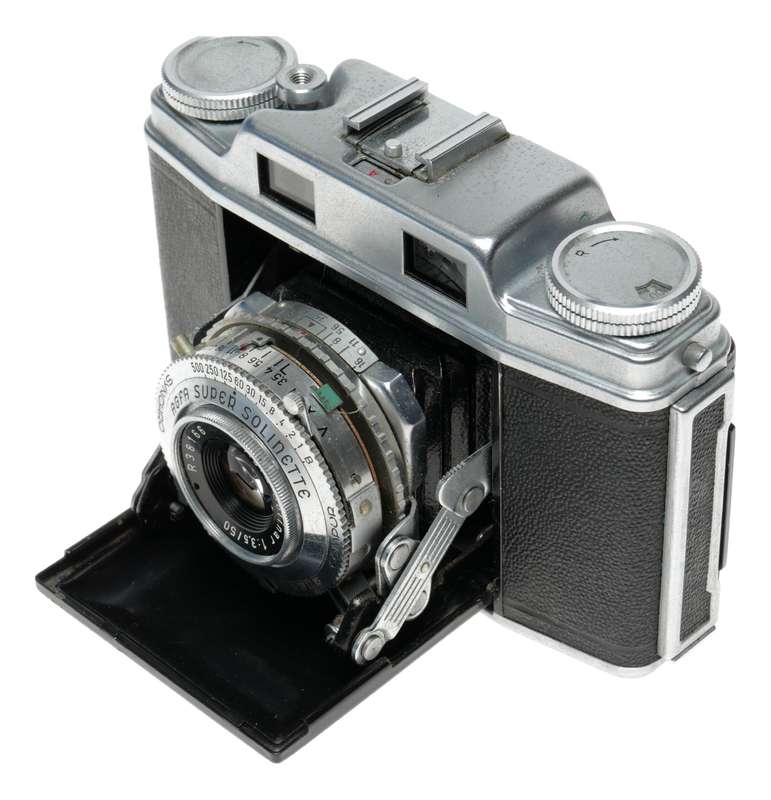 Agfa Super Solinette antique camera with Solinar 3.5/50mm lens - Agfa