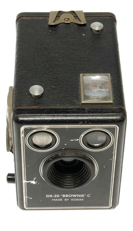 Six-20 Brownie C antique medium format box camera Kodak
