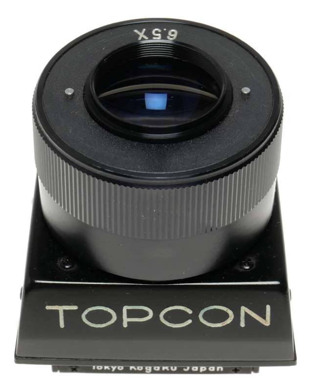 TOPCON SLR Chimney focusing viewfinder magnifier 8.5x Kogaku
