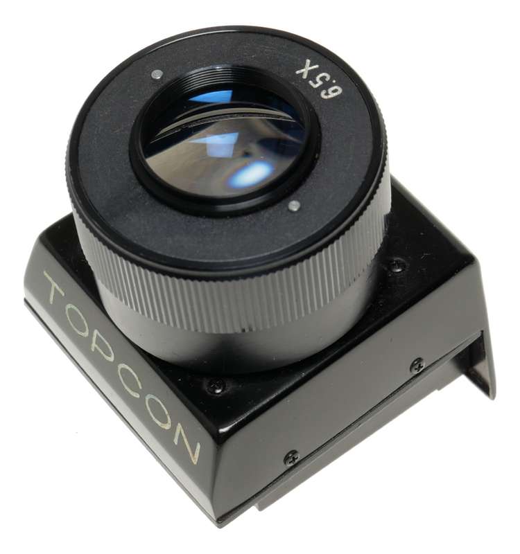 TOPCON SLR Chimney focusing viewfinder magnifier 8.5x Kogaku