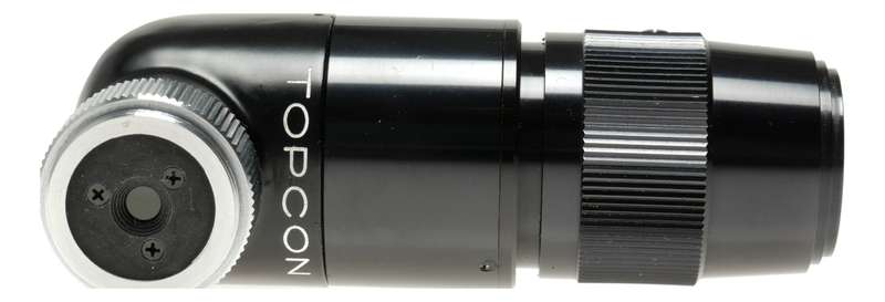 TOPCON SLR right angle focusing viewfinder magnifier cased