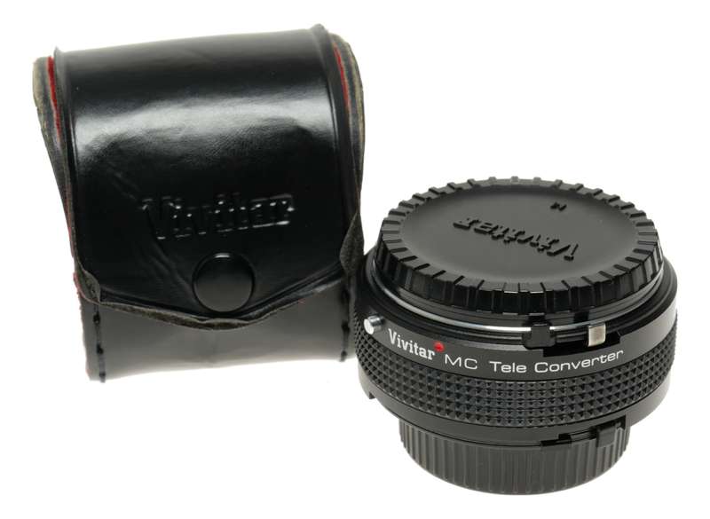 Vivitar MC Tele Converter 2x-5 doubler macro close focus caps