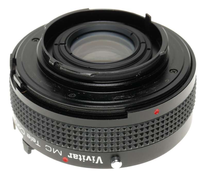 Vivitar MC Tele Converter 2x-5 doubler macro close focus caps