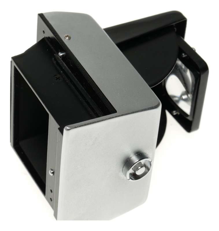 TOPCON SLR flip up waist level viewfinder black chrome in case Mint