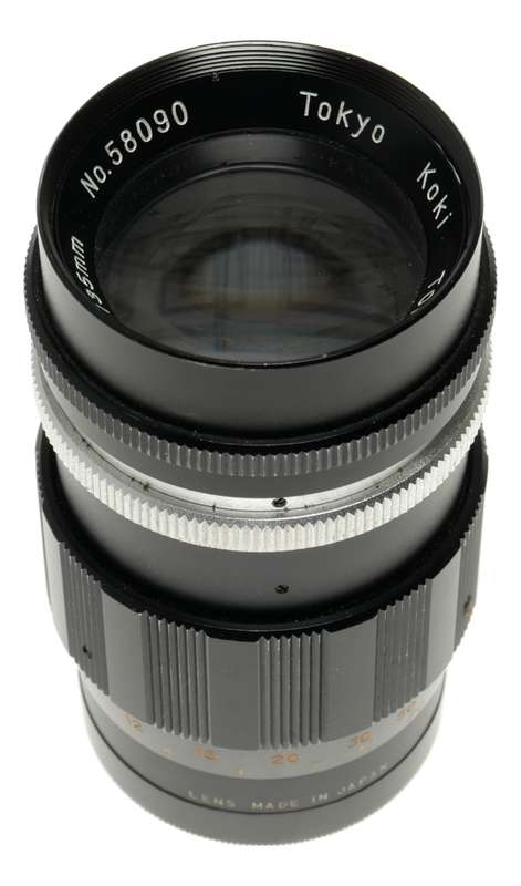 Tokina 1:3.5 f=135mm Tokyo 48mm screw mount vintage lens