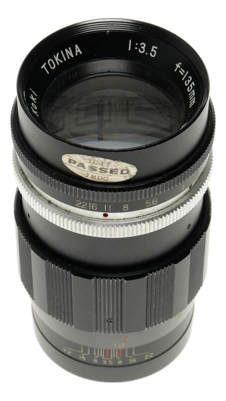 Tokina 1:3.5 f=135mm Tokyo 48mm screw mount vintage lens